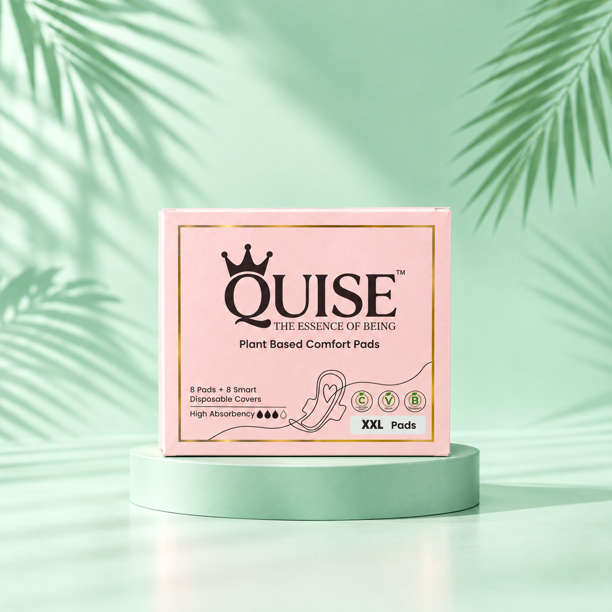 QUISE Plant-Based Comfort Pads