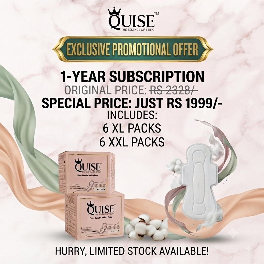 1-Year Subscription of Plant Based Comfort Pads